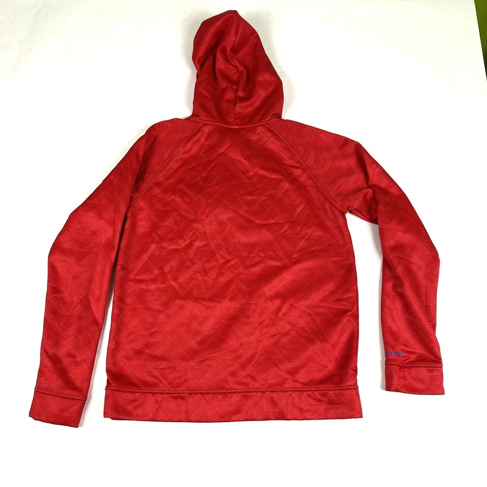 Under Armour Youth XL Boys Girls Unisex Hoodie‎ Sweat Shirt Red Loose Fit - Picture 5 of 6